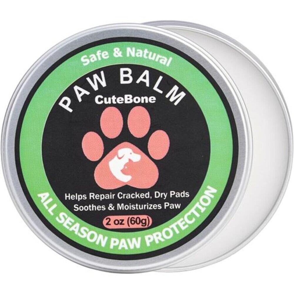 Dog Paw Balm 2 oz (60g) Soother 100% Organic & Natural Puppy Winter Gentle Care